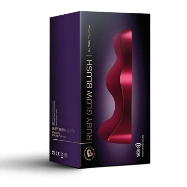 Rocks-Off - Ruby Glow Blush Vibrador G-Spot Rojo - Imagen 10