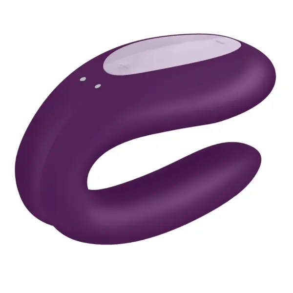 Satisfyer - Double Joy con App Morado - Imagen 3