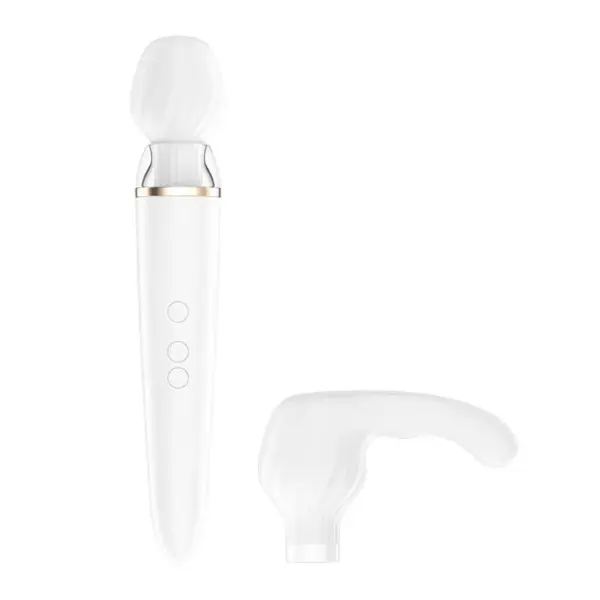 Satisfyer - Double Wander App Blanco: Masajeador Erótico de Alta Tecnología - Imagen 2