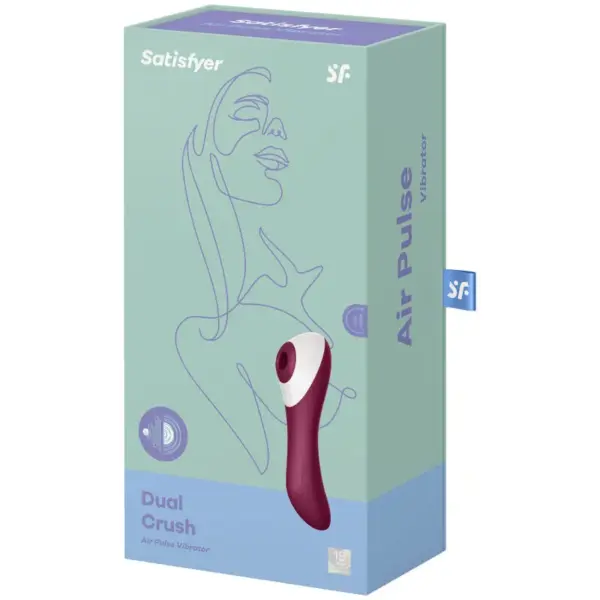 Satisfyer - Dual Crush Estimulador y Vibrador de Doble Uso - Imagen 4