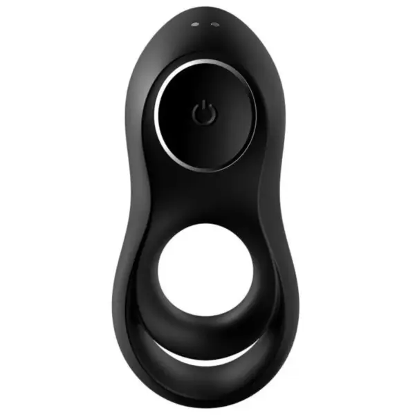 SATISFYER - LEGENDARY DUO ANILLO VIBRADOR NEGRO - Imagen 3