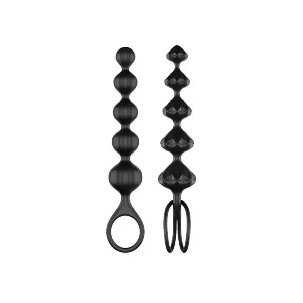 Satisfyer - Love Beads Negro para una Exploración Anal Suave y Segura - Imagen 4