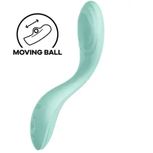 SATISFYER - RRROLLING PLEASURE VIBRADOR PUNTO G VERDE