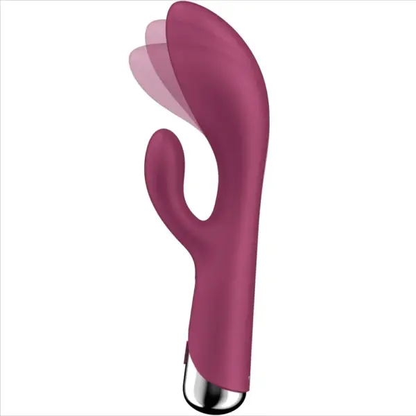 Satisfyer - Spinning Rabbit 1 Estimulación Clítoris y Punto G Rojo - Imagen 5