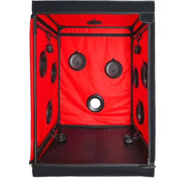 SCANDALE - Cabina Kink Club en Negro y Rojo para Exploración Erótica - Imagen 11