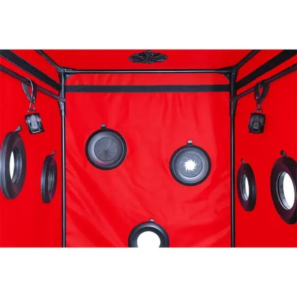 SCANDALE - Cabina Kink Club en Negro y Rojo para Exploración Erótica - Imagen 2