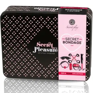SECRETPLAY - Set BDSM 6 Piezas Red Collection: Explora Tu Lado Más Oscuro
