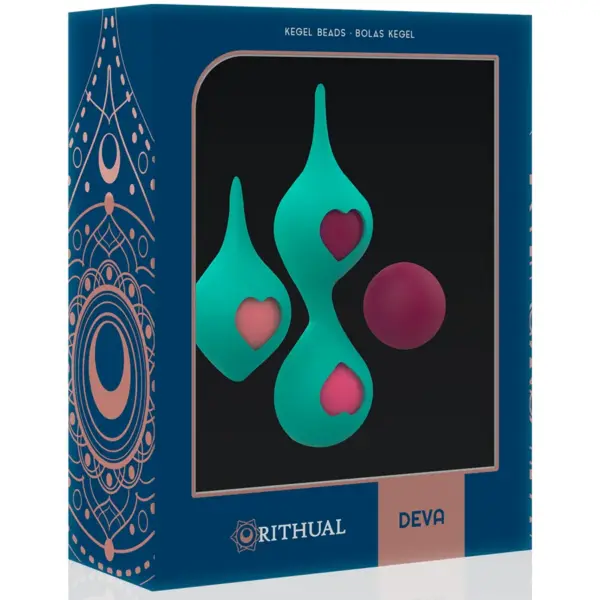 Deva - Set de Entrenamiento Pélvico Verde Aqua para Placer y Bienestar - Imagen 8