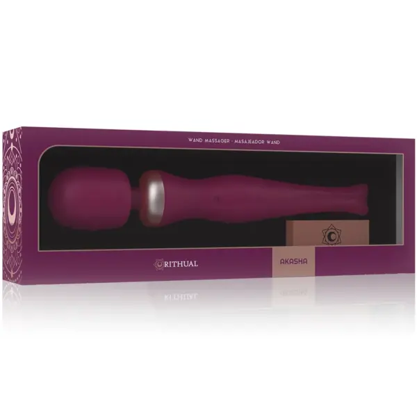 VARITA RITUAL AKASHA RECARGABLE POTENTE 2.0 ORQUIDEA - Masajeador Erótico Premium - Imagen 7