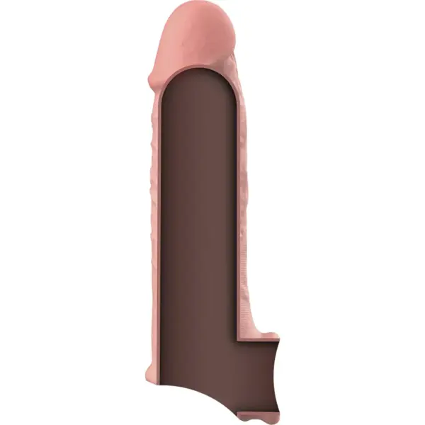 VIRILXL - Extensión de pene Liquid Silicone V9 Natural para mayor placer - Imagen 4