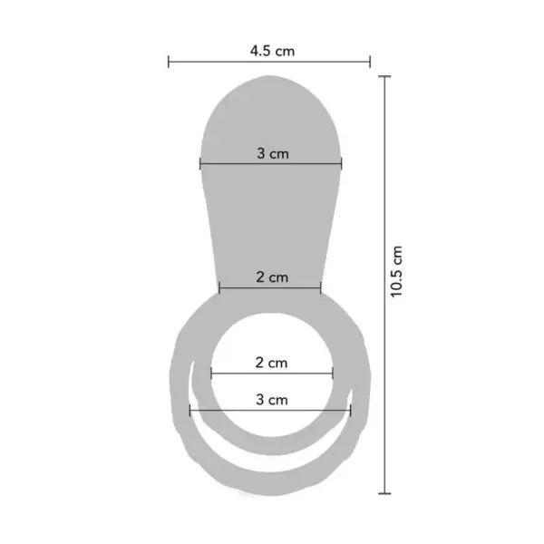 XOCOON - Anillo Vibrador para Parejas Verde - Imagen 6