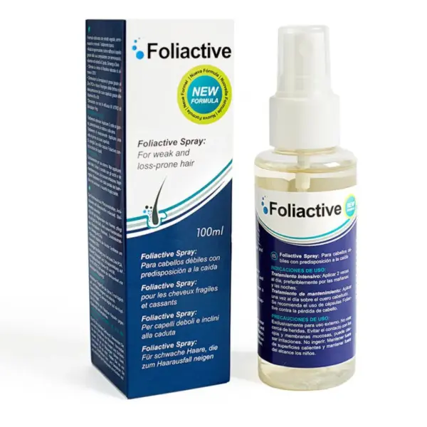 500 COSMETICS - Foliactive Spray para evitar caída cabello y su crecimiento