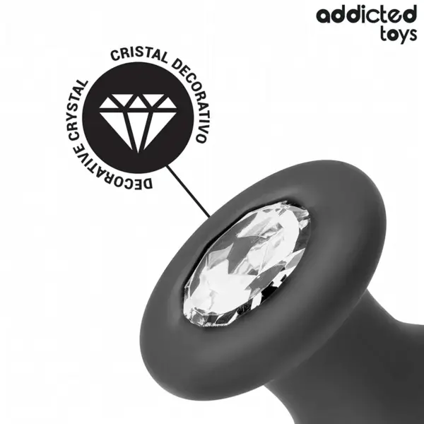 ADDICTED TOYS - Plug Anal con Joya Silicona Talla L 12,6 cm - Imagen 3