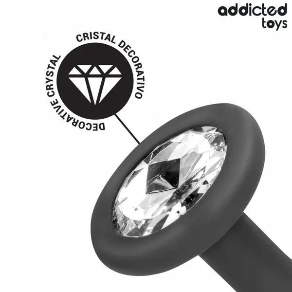 ADDICTED TOYS - Set de 3 Plug Silicona Anal con Joya - Imagen 3
