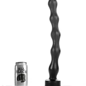 ALL BLACK - Anal Beads de 41,5 cm para Placer Intenso