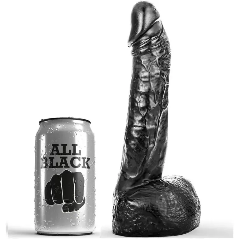 ALL BLACK - Dildo Fisting 20 CM para Nuevas Experiencias