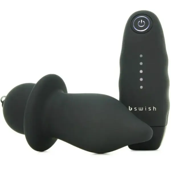 B SWISH - BFILLED CLASSIC VIBRATING PLUG BLACK - Imagen 5