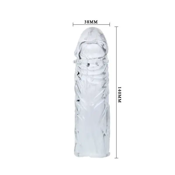 BAILE - Funda Transparente para el Pene en Silicona de 13 cm - Imagen 6