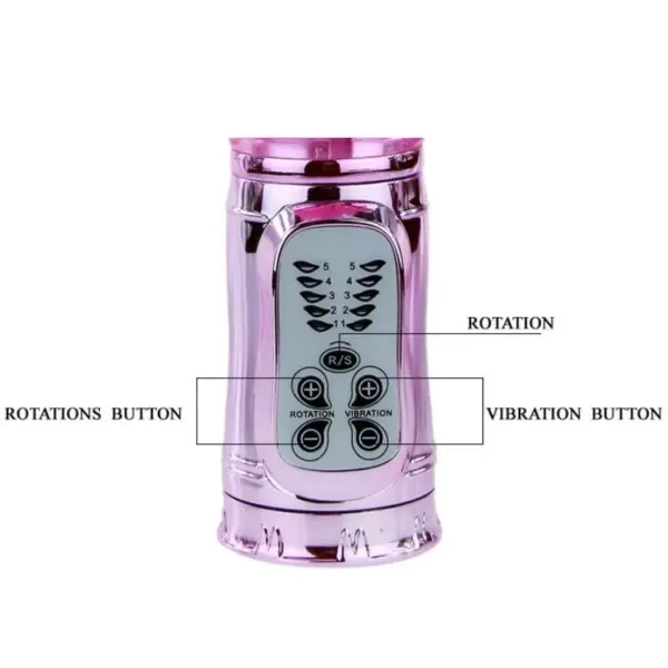 Rabbit Throbbing Butterfly - Vibrador Recargable con Rotación y Estimulador Throbbing - Imagen 10