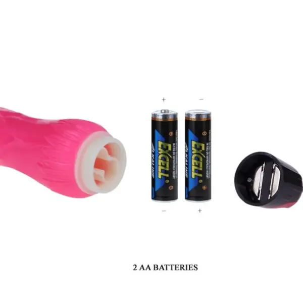 Baile - Vibrador de placer multivelocidad rosa - Imagen 6