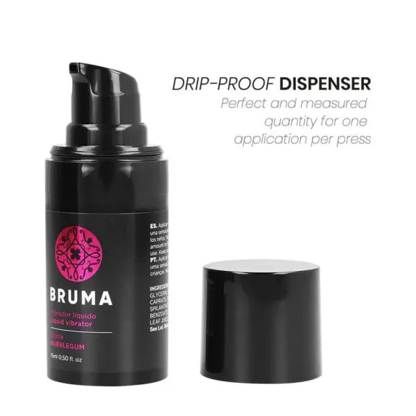 BRUMA - Vibrador líquido sabor chicle para momentos íntimos - Imagen 5