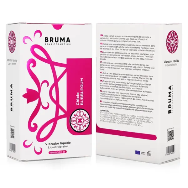 BRUMA - Vibrador líquido sabor chicle para momentos íntimos - Imagen 7
