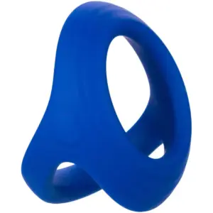 CalExotics - Admiral Cock Ball Doble Anillo Azul para Potenciar tu Placer