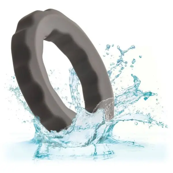 CALEXOTICS - Anillo Erecto de Silicona Líquida Gris - Imagen 5