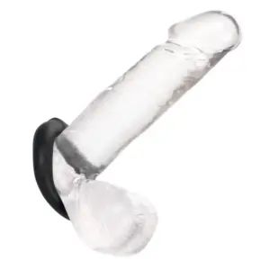CALEXOTICS - Alpha Optimum Ring Negro para Mayor Placer