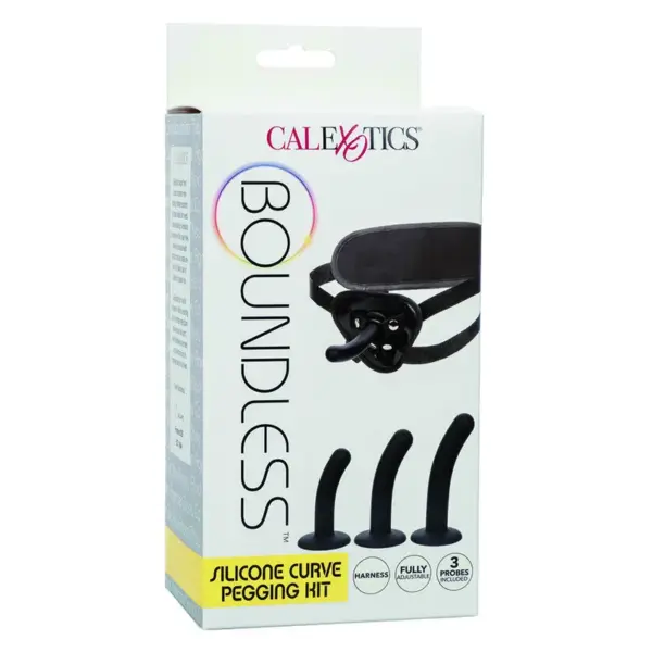 CalExotics - Boundless Kit Arnés Silicona Curvado - Imagen 13