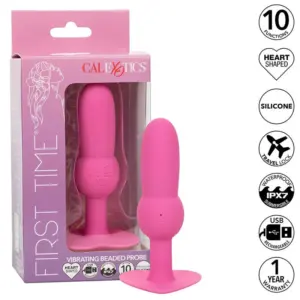 CALEXOTICS - First Time Plug Anal con Cuencas y 10 Vibraciones Rosa