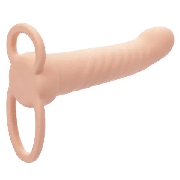 Calexotics - Maxx Doble Penetrador Acanelado 10 Vibraciones Natural - Imagen 3