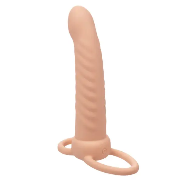 Calexotics - Maxx Doble Penetrador Acanelado 10 Vibraciones Natural - Imagen 4