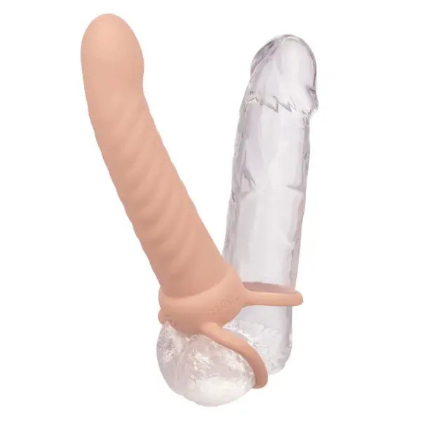 Calexotics - Maxx Doble Penetrador Acanelado 10 Vibraciones Natural - Imagen 5