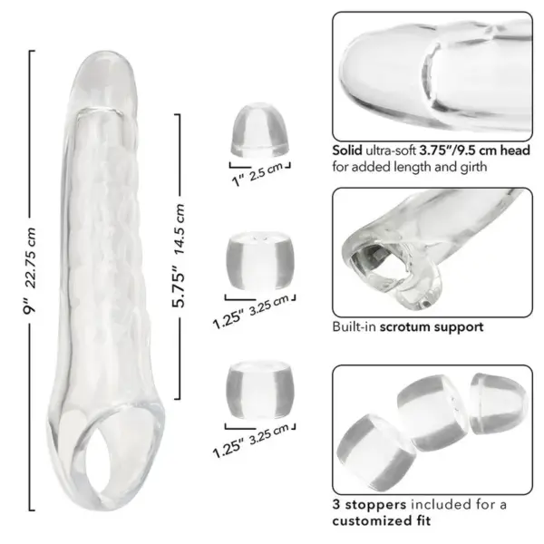 CALEXOTICS - Maxx Extensor de Pene Ajustable Transparente - Imagen 7