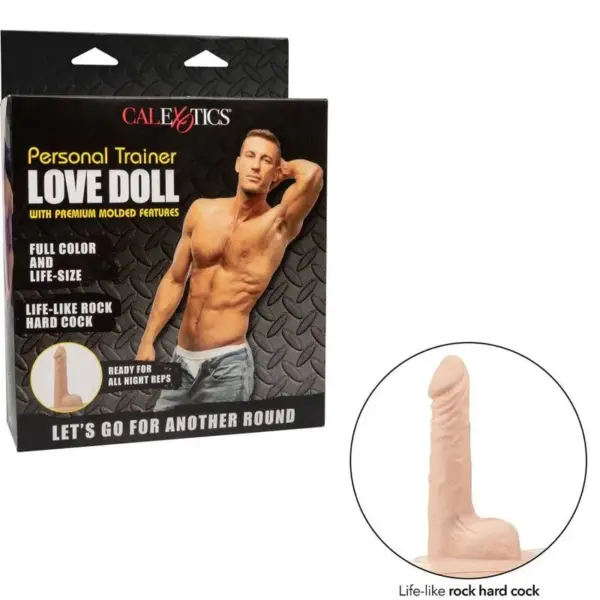 CalExotics - Personal Trainer Love Doll, muñeca erótica inflable - Imagen 2