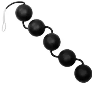 CALEXOTICS - Power Bolas Anal/Vaginal Negro: Placer y Tonificación