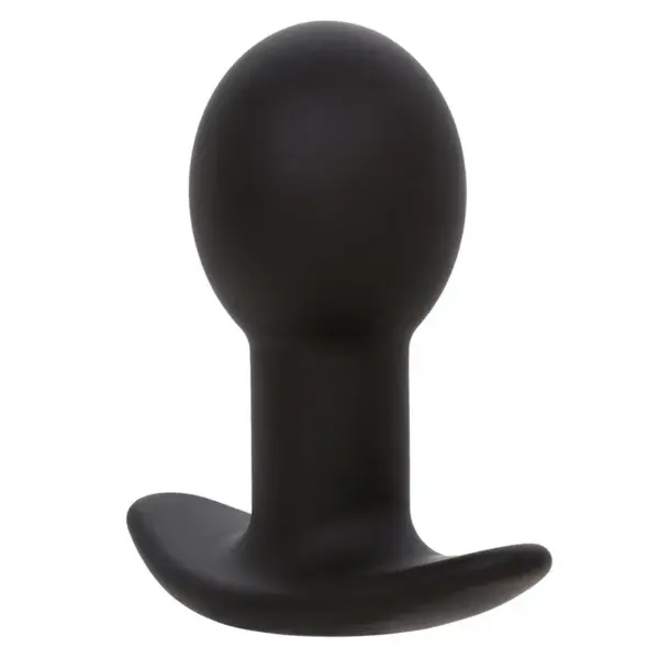 CALEXOTICS - Rock Bottom Plug Anal 10 Vibraciones Silicona Negro - Imagen 2