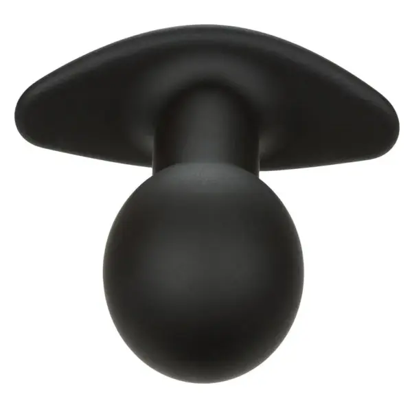 CALEXOTICS - Rock Bottom Plug Anal 10 Vibraciones Silicona Negro - Imagen 4