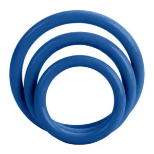 CALEXOTICS - Set Tres Anillas Azul Erección para Placer Duradero