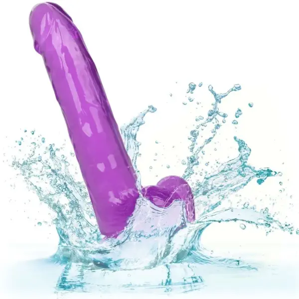 CALEXOTICS - Size Queen Dildo Lila 20.3 cm para Placer Infinito - Imagen 6