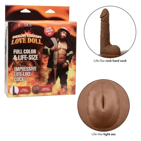 Calexotics - Sizzling Sergeant Love Doll Modelo 2: Tu Compañero de Placer - Imagen 2