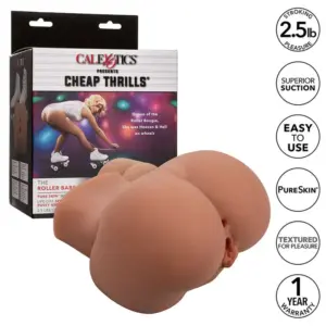 CalExotics - Roller Babe Doble Masturbador Realístico Natural