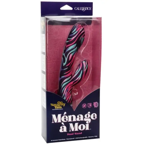 CALEXOTICS - Vibrador Menage à Moi Dual Wand para Placer Compartido - Imagen 9