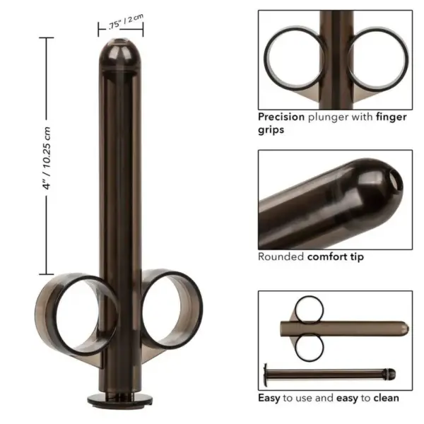 CALEXOTICS - Tubo de Lubricante XL Negro para Precisión Perfecta - Imagen 3