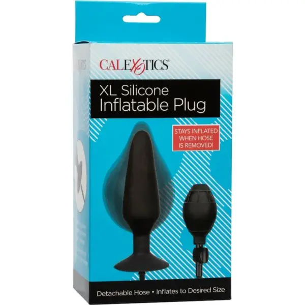 CalExotics - XL Plug Inflable de Silicona para Placer Anal - Imagen 8