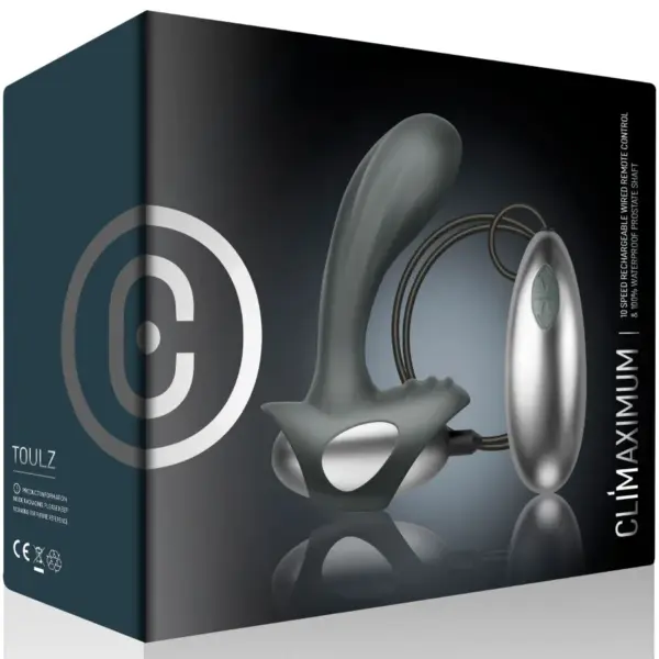 CLIMAXIMUM - Toulz Masajeador Próstata con Cable para Placer Inigualable - Imagen 3