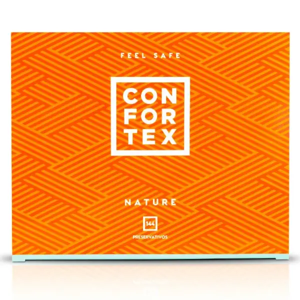 CONFORTEX - Preservativo Nature Caja 144 Uds para Sexo Seguro y Divertido - Imagen 2