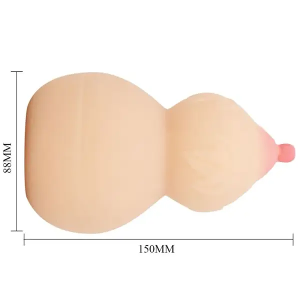 CRAZY BULL - Calabash masturbador en forma de pecho para placer extremo - Imagen 6