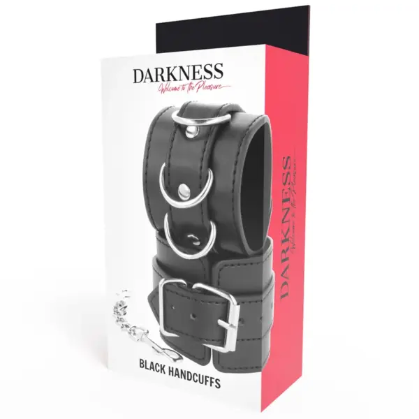 DARKNESS - Esposas manos negro para BDSM y Bondage - Imagen 6